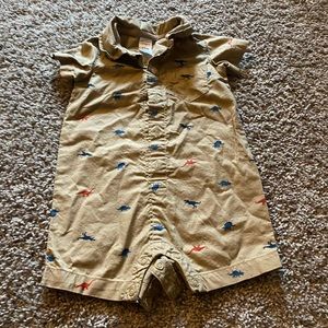 Baby boy 12 month Dino onesie